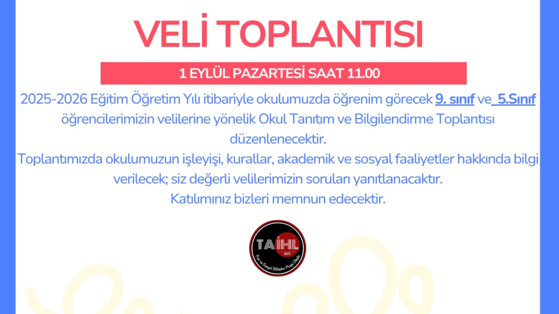 Veli Toplantısı